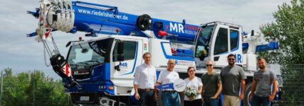 Riedelsheimer setzt auf den neuen Liebherr LTM 1055-3.3