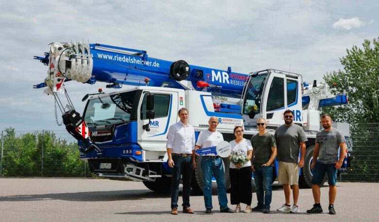 Riedelsheimer setzt auf den neuen Liebherr LTM 1055-3.3