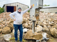 LIS-Hydraulikhämmer an Material und Einsatz angepasst
