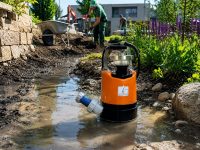 Tsurumi zeigt mobile Pumpentechnik