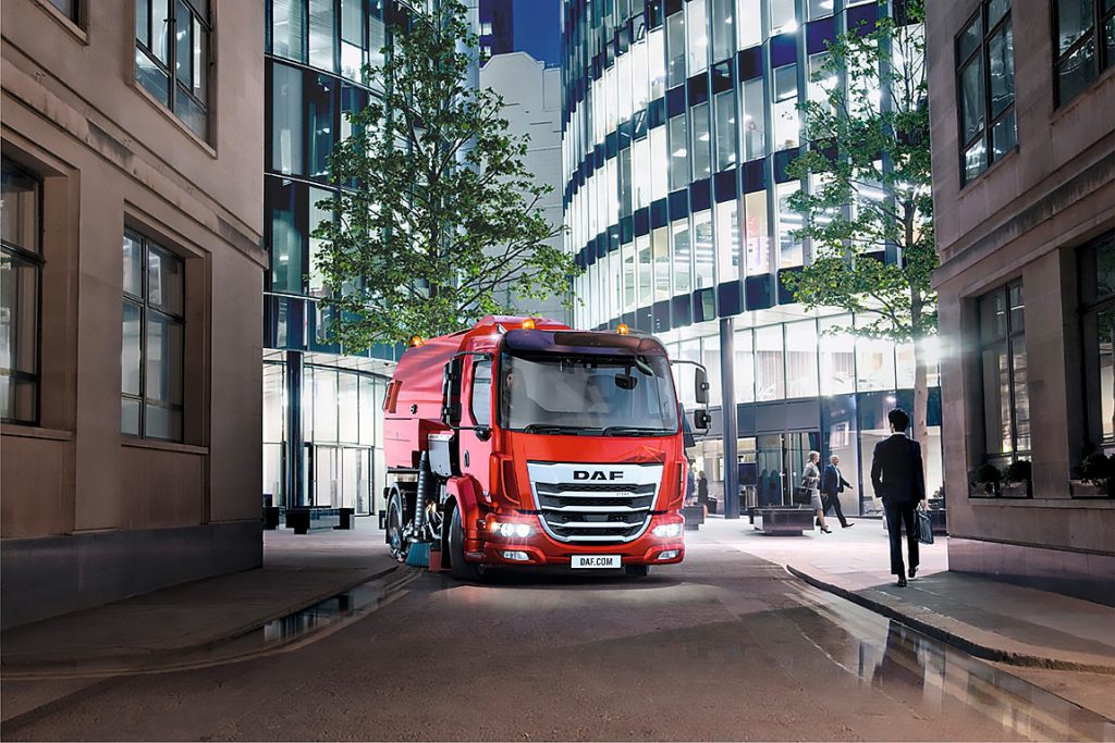 DAF XB ist für die Stadt gebaut (Bild: DAF Trucks)