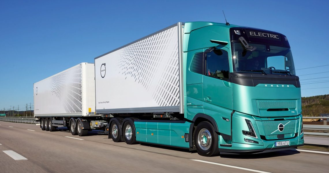 Volvo Trucks stromt auf Volvo Trucks