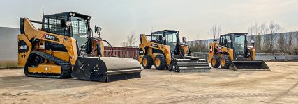 Sany zeigt Kompaktlader und setzt auf Praxisnähe