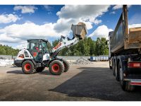 Bobcat präsentiert neuen L85 und L100 mit Zusatzhydraulik