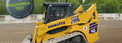Exklusive Proberunde mit dem neuen Kompakt-Raupenlader