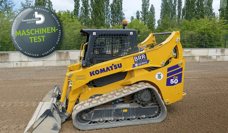 Exklusive Proberunde mit dem neuen Kompakt-Raupenlader