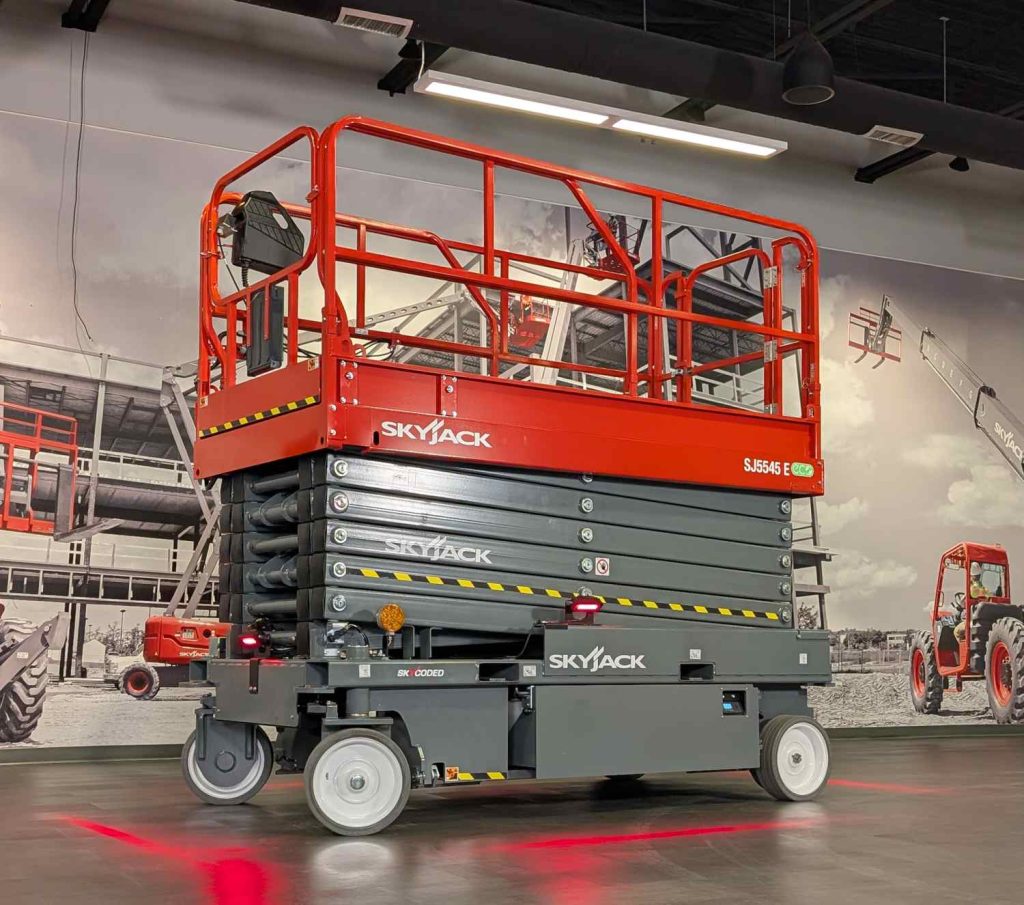 Neue elektrische Scherenbühnen von Skyjack Skyjack