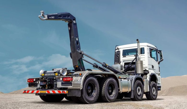Meiller präsentiert neuen Abrollkipper Tectrum RS32