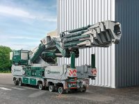 Hybrid-Schwerlastkran für enge Einsatzbereiche