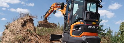 Neuer DX35Z-7: sicher, wartungsfreundlich und digital