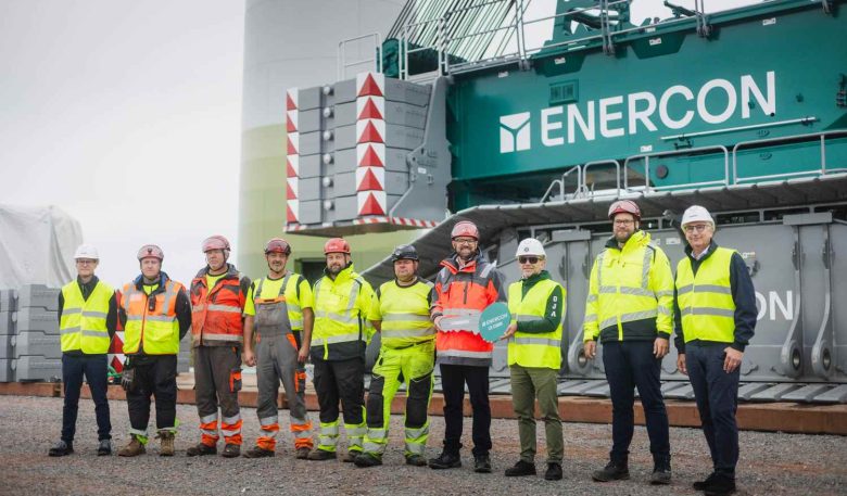 Enercon nimmt Liebherr LR 11000 für Windpark-Montagen in Betrieb