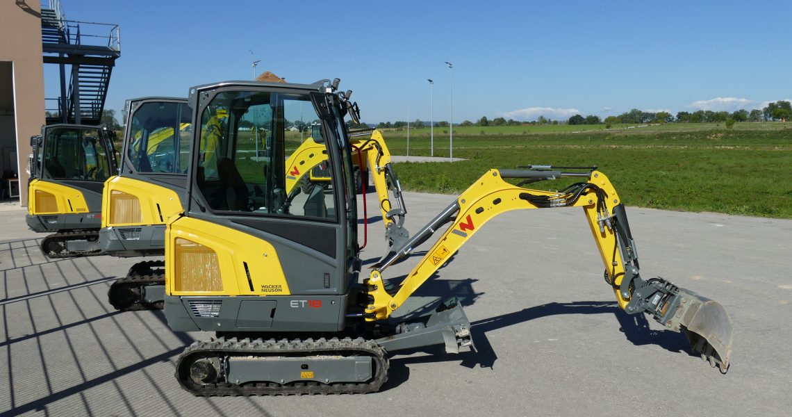 Neue Wacker-Neuson-Minibagger im Praxistest
