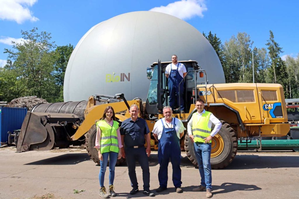 Cat 950 GC Electric übernimmt Materialumschlag im Kompostwerk Zeppelin, Caterpillar